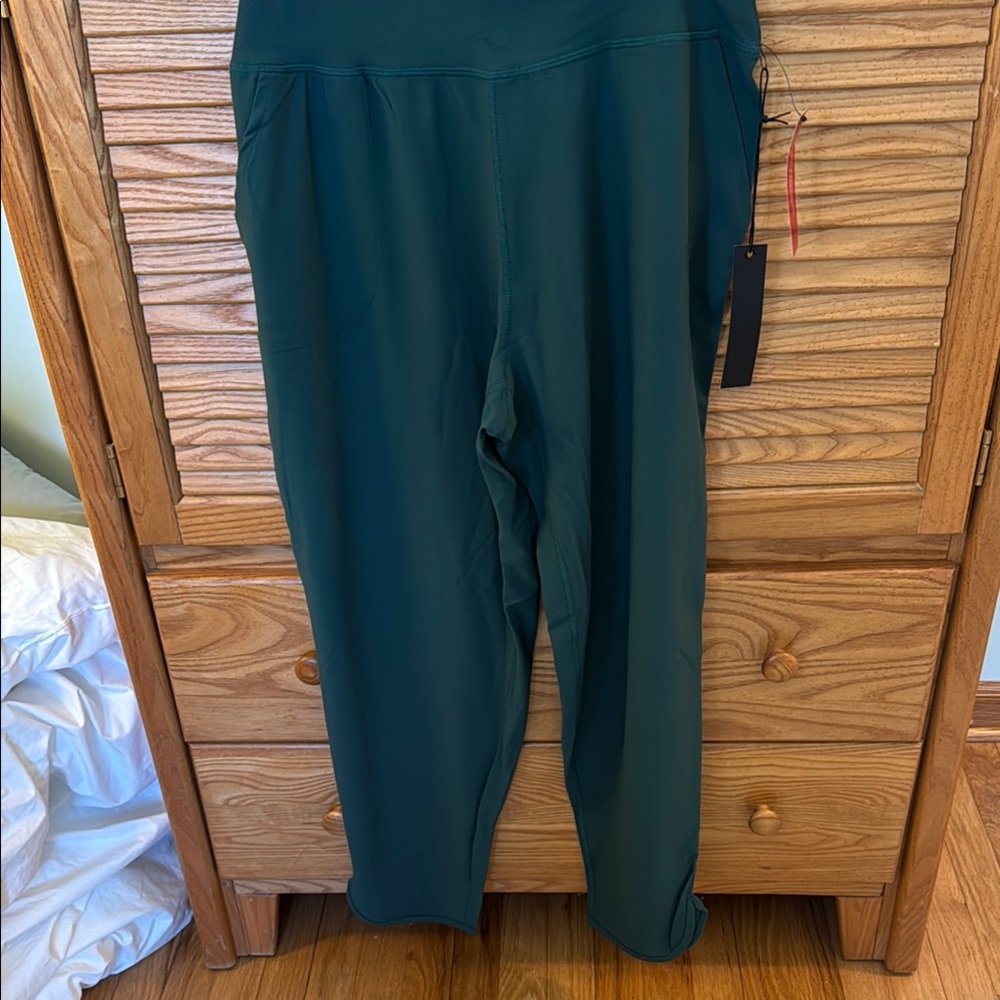 Carbon38 Green Track Pants